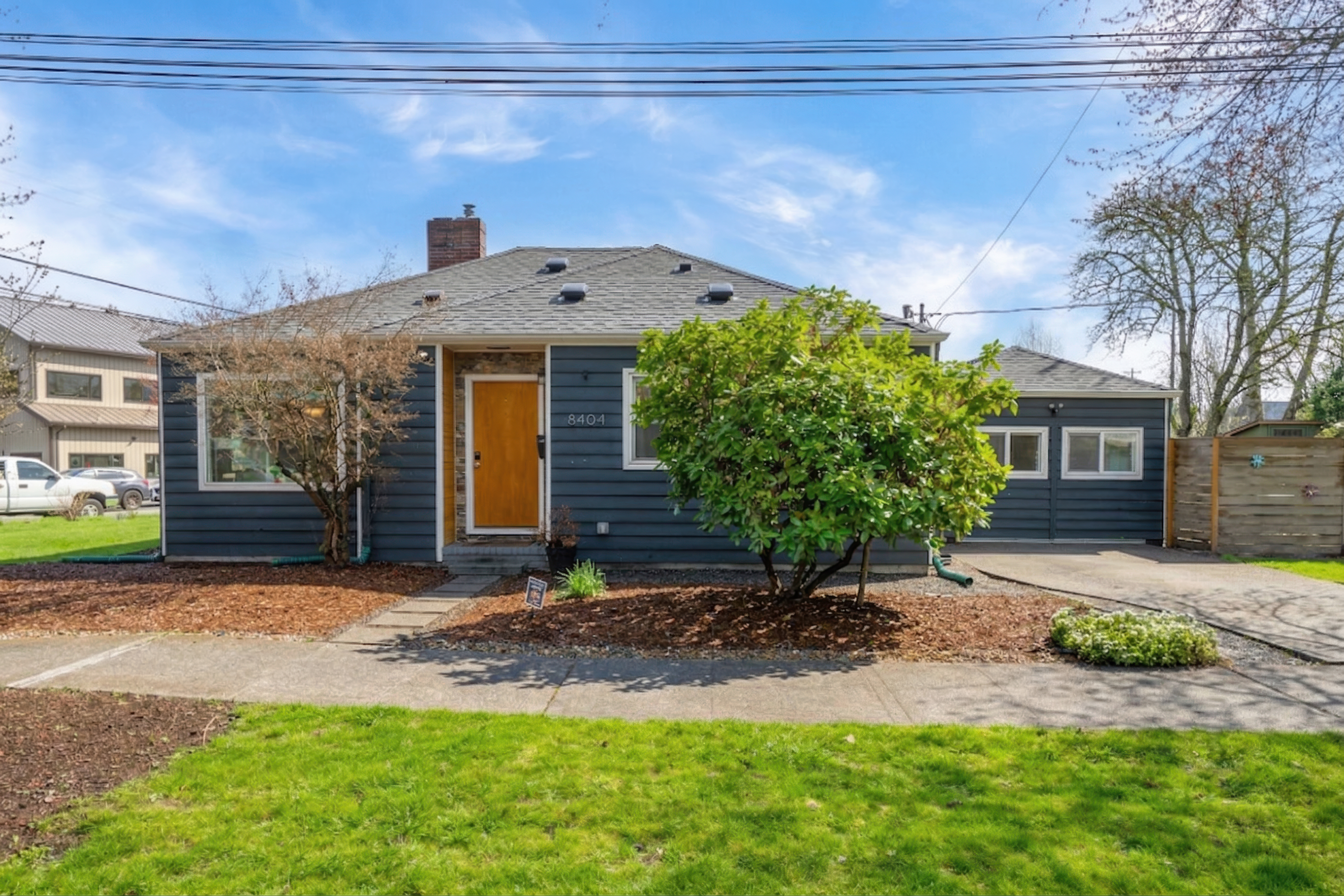 Front facade close-up