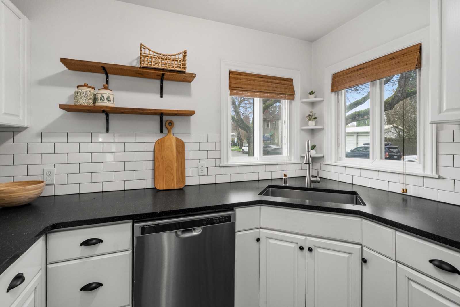 Sink and dishwasher corner