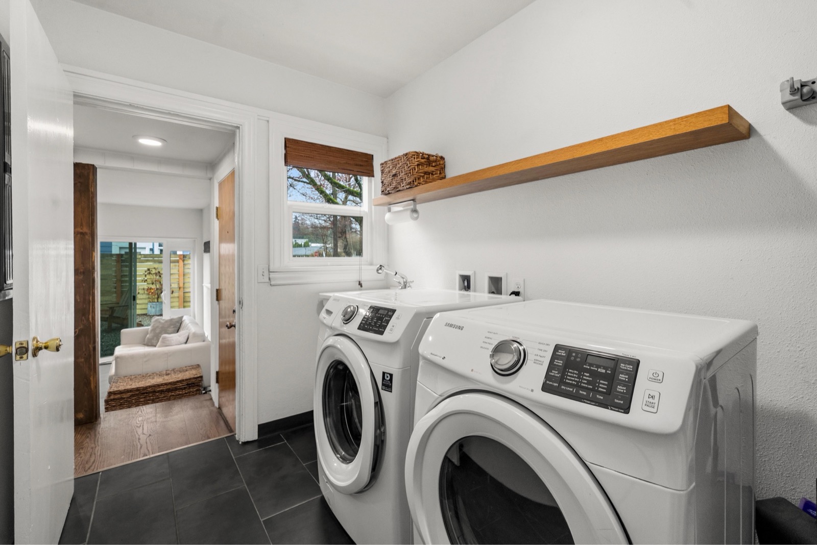 In-unit washer and dryer