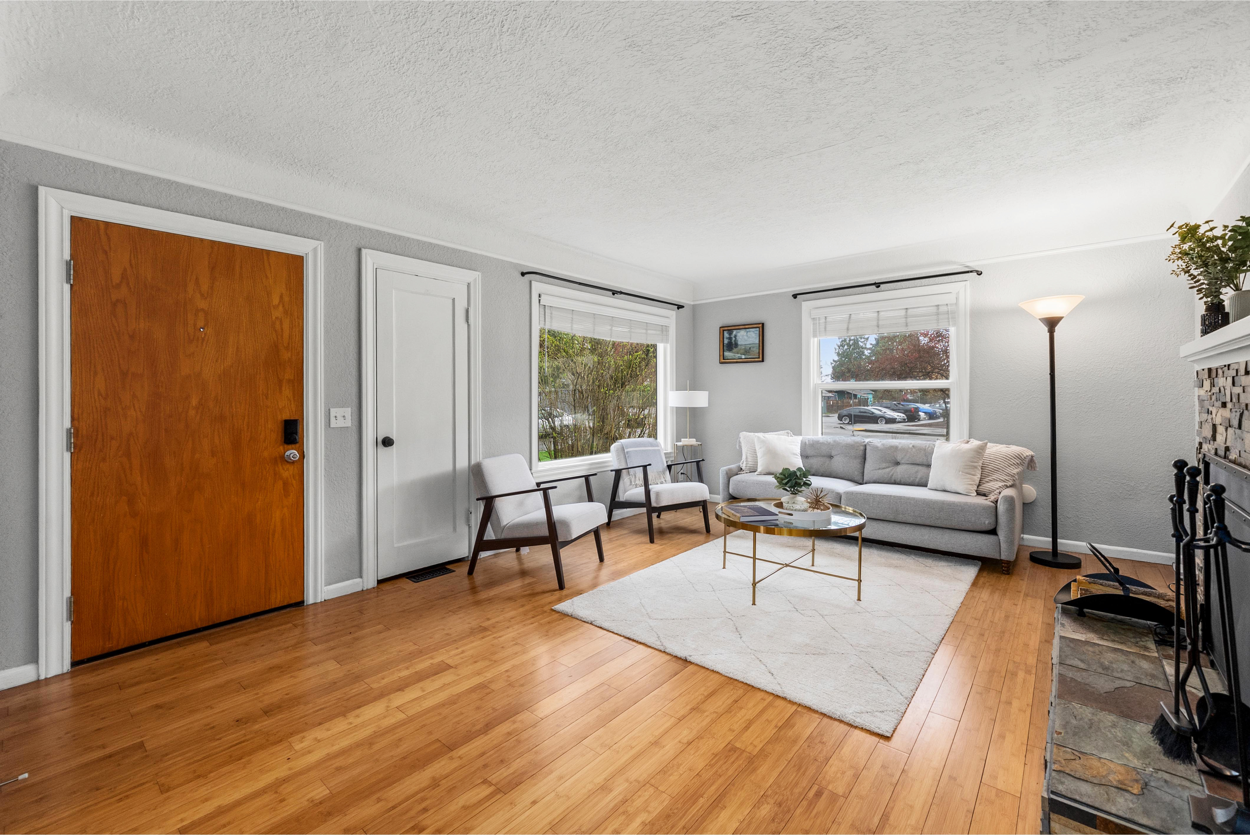 Entry and front door