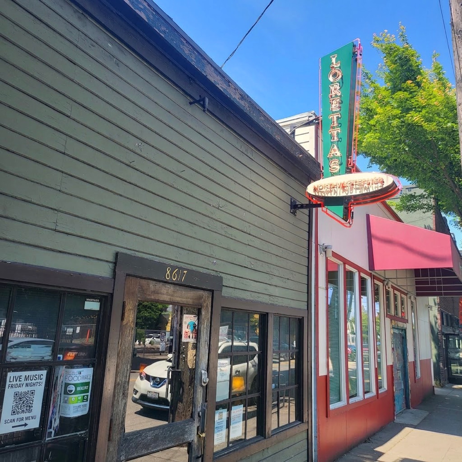 Loretta's — live music venue nearby